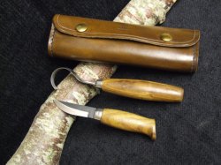 Carver & Hook Knife Set with Sheath